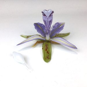 Lavender Orchid Bottle by Loy Allen